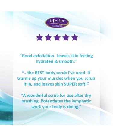 Life-flo Magnesium Body Scrub 9 fl oz - Revitalize & Nourish Skin - Buy Online on GoSupps.com