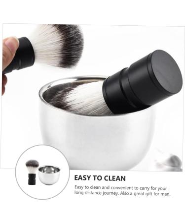 Fomiyes Men s Grooming Kit: 2-Piece Beard Soap Luxury Mug & Stainless Steel Tools for Shaving & Styling - Buy Online on GoSupps.com