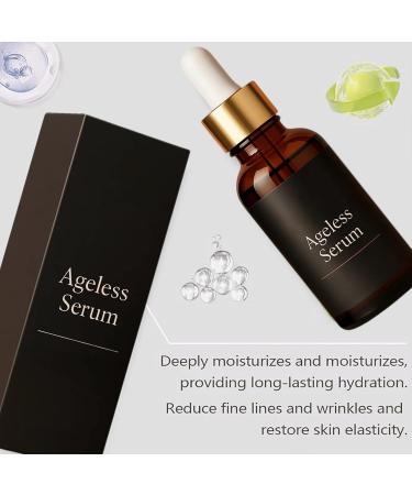 Ageless Serum advanced rejuvenating oil reduces fine lines and wrinkles deeply moisturizing firms the skin suitable for all skin types 2pcs - Buy Online on GoSupps.com
