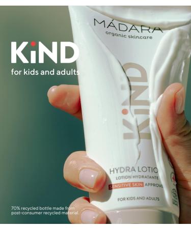 M DARA Organic Skincare | KIND Hydra Lotion Pour Le Corps 175 Ml - Lotion R g n rante Pour B b Certifi e Biologique Hydrate Et Nourrit Les Peaux Sensibles Convient Toute La Famille - Buy Online on GoSupps.com