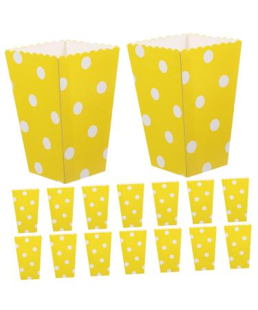 HOMSFOU 24pcs Boxes Food Containers Party Decorations Movie Theme Party Supplies Party Snacks Container Paper Cup Popcorn