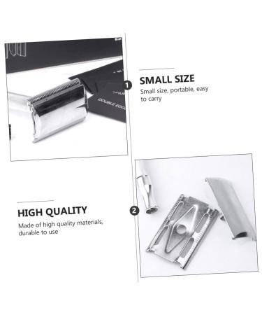 Hemoton Manual Shaver & Beard Trimmer Set - Portable Men's Grooming Tool Face Razor & Shaving Brush for Precision Trimming - International Shipping Available - Buy Online on GoSupps.com