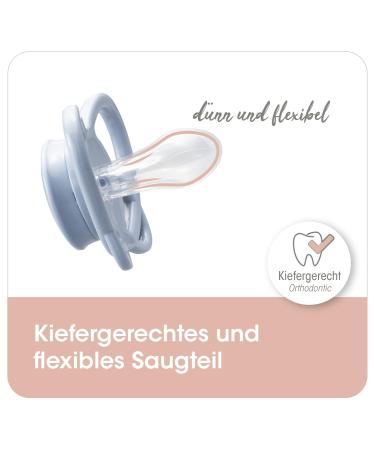 Nip Schnuller My Butterfly Night - Eco-Friendly Silicone Baby Pacifier Lightweight & Jaw-Friendly Size 2 (5-18 Months) - Red - Buy Online on GoSupps.com