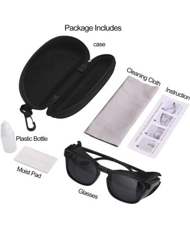 cosycare Hydrating Dry Eyes Glasses with Soft Silicone Moisture Chambers and Moisture Circulation Pad for Dry Eyes Symptoms (Charcoal) - Buy Online on GoSupps.com