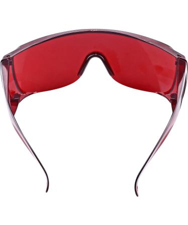 XUX 2pcs UV Tooth Whitening Eye Protection Glasses for Dentist - Red Spectacles - Buy Online on GoSupps.com