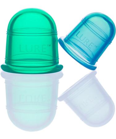 LURE Essentials Cellulite Cupping Therapy Set - Silicone Vacuum Massage Cups for Smooth, Firm, and Toned Skin - Buy Online on GoSupps.com