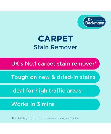 VELCRO Brand Heavy Duty Stick On Tape Cut-to-Length Industrial Extra Strong Double Sided Hook & Dr. Beckmann Carpet Stain Remover | Works in 3 mins | 650 ml - Buy Online on GoSupps.com