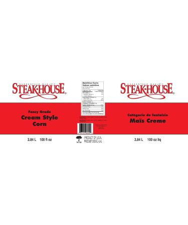 Steakhouse Fancy Cream Style Corn - Buy Online on GoSupps.com
