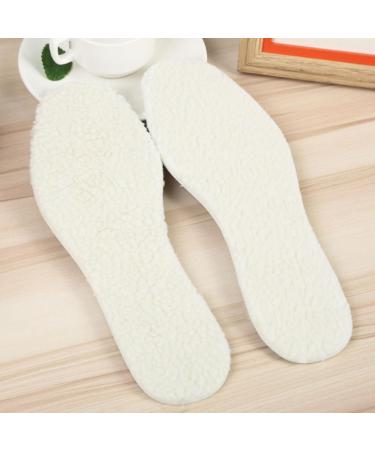 NOLITOY 10pcs Wool Insoles for Men & Women Warm Fleece Shoe Pads for Boots & Shoes | Ideal Autumn & Winter Comfort - Buy Online on GoSupps.com