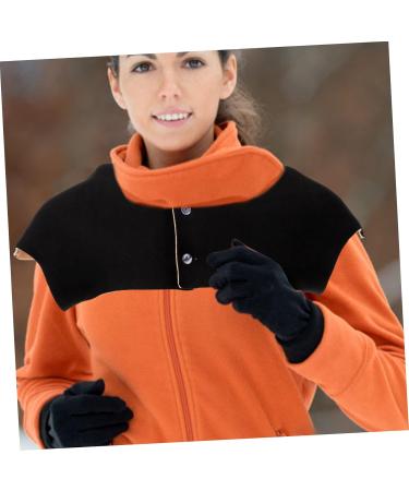 FOMIYES Warm Shoulder Vest - Shoulder Warmer & Stabilizer for Women | Cold Protection & Support | Velvet Brace 60x34cm Black - Buy Online on GoSupps.com
