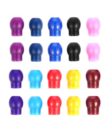 iplusmile 10 Pairs Replacement Ear Tips Stethoscope Eartips Soft Earbuds Earpieces Earplugs for Stethoscope Parts