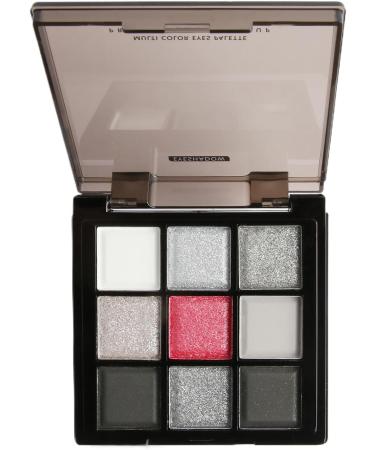  G n rique Dark Grey Shimmer Eyeshadow Shimmer Silver Gray Palette Blendable 9-Color Set High Pigmentation Long-Lasting Wear Perfect for Creating Looks for Midnight Masquerades - Buy Online on GoSupps.com