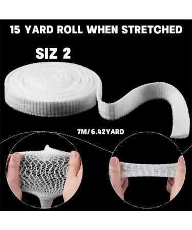 Elastic Net Wound Dressing Bandage 7m - Breathable Tubular Gauze for Adults & Kids - Buy Online on GoSupps.com
