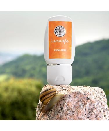 Repairing hand cream with snail slime macadamia oil jojoba oil shea moisturizing nourishing and regenerating 50 ml - Buy Online on GoSupps.com
