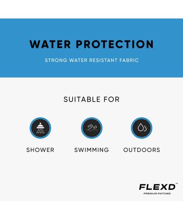 Flexd G6 Adhesive Patches Waterproof - Durable Tan CGM Overpatch (30Pcs) - Buy Online on GoSupps.com