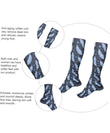 DOITOOL 3 Pairs Foot Foot Peel Diy High Heel Socks Foot Exfoliating Peeling Feet Peeling Moisturizing Socks Feet Nourish Accessories Aluminum Platinum Paper - Buy Online on GoSupps.com