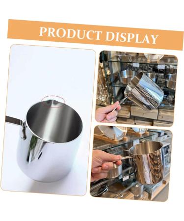 RUNROTOO Coffee Machines Sauce Pan Mini Heater Stainless Steel Pan Coffee Pot Mini Pan Stainless Steel Cookware Steel Saucepan Steaming Pot Cooking Utensils 304 Stainless Steel Chocolate - Buy Online on GoSupps.com