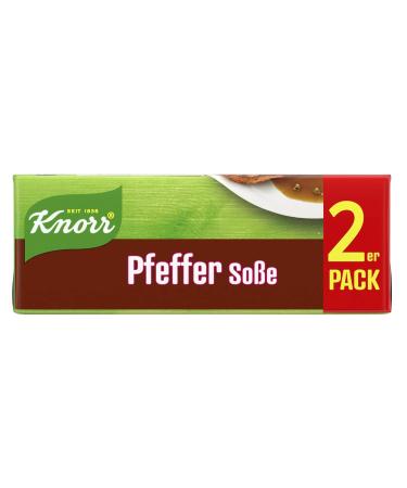 Knorr Pepper Sauce - Spicy Pepper Sauce Without Flavor Enhancers | 18x 2 Pack (46g) - International Shipping Available - Buy Online on GoSupps.com