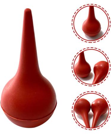 KALLORY Globe Light Bulbs 6pcs Ear Syringe Nose Aspirator for Infant Nose Sucker Nasal Aspirator for Baby Baby Bulb Syringe Red Light Bulb - Buy Online on GoSupps.com