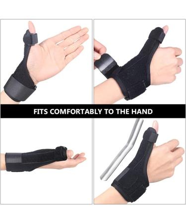 Buy 1Pc Adjustable Finger Guard Thumb Support | Thumb Stabilizer Protector & Splint Wraps - International Shipping Available - Buy Online on GoSupps.com