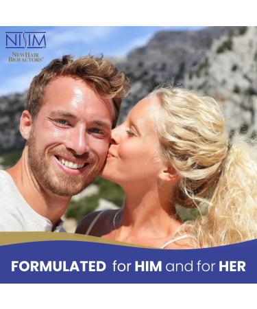 Nisim Hair Loss Treatment ReGrowth Shampoo Conditioner Serum Men Women (1 month supply) - Buy Online on GoSupps.com