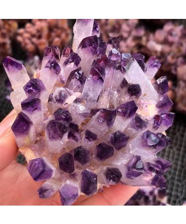 Natural Crystal Rough Stone Crafts Hot - Day Crystal Cluster Made of Amethyst Processing Crystal Cluster - Buy Online on GoSupps.com