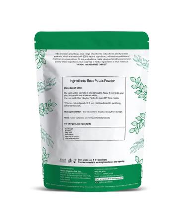 100% Pure Rose Petals Powder (Rosa Centifolia) - 1/2 LB/ 227g/ 8 Oz for Facial Masks | H&C Herbal Ingredients - Buy Online on GoSupps.com