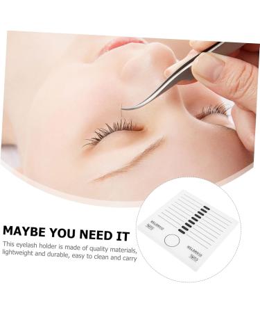 minkissy 1pc Eyelash Spacer Eyelash Plate Eyelash Gasket Eyelash Supplies Glass Stand Eye Lash Eyelash Grafting Accessory Eyelash Board Lash Grafting Gasket Epoxy Accessories Extend Tray - Buy Online on GoSupps.com