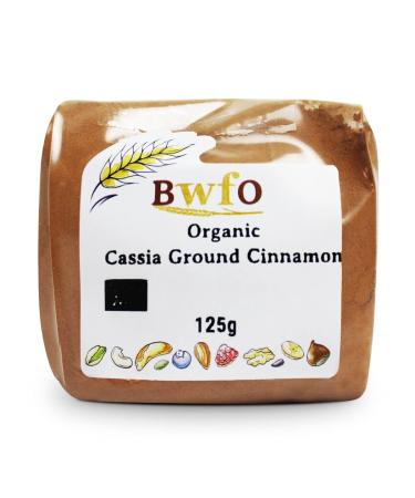 Organic Cinnamon Ground (Cassia) 125g (BWFO)