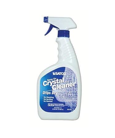 Satco 90-934 Crystal Chandelier Cleaner - Spray On 32 Ounces-pack of 4