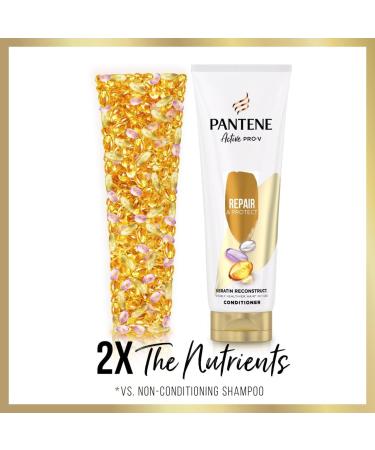  Pantene Pantene Pro-V Repair & Protect Conditioner for hair 2x the nutrients in 1 use strengthens hair from within for weak and damaged hair 350 ml - Buy Online on GoSupps.com