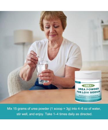 454g Stabilized Urea Powder for Hyponatremia Low Sodium & SIADH | USP-Grade Urea Powder Supports Healthy Sodium Balance Easy to Dissolve Pleasant Taste - Buy Online on GoSupps.com