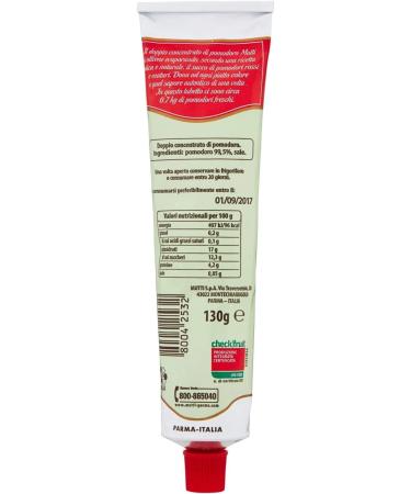  Italian Gourmet E.R. Mutti Double Concentrated Tomato 130 g + 400 g Box of 24 - Buy Online on GoSupps.com