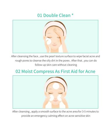 AllbestAye Glycolic Acid Pads for Face - Exfoliating Peeling Pads for Acne Treatment Fine Lines & Wrinkles Reduction - 50 Pcs - Buy Online on GoSupps.com