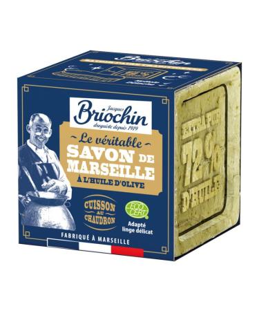 V ritable savon de Marseille - A l'huile d'olive - Produit naturel - Briochin