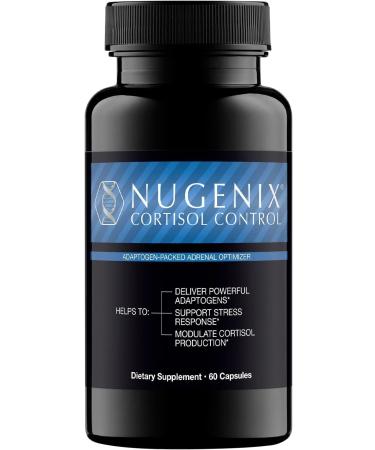 Nugenix Cortisol Control - Adrenal Support Supplement for Men | 60 Capsules - Buy Online on GoSupps.com
