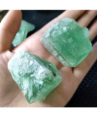 Natural Crystal Rough Natural Crystal Rough Specimen Natural Stone Green Fluorite Crystal Specimen Cluster Crystal Stones EnergyStone Decoration 50-70gStone 1pc - Buy Online on GoSupps.com