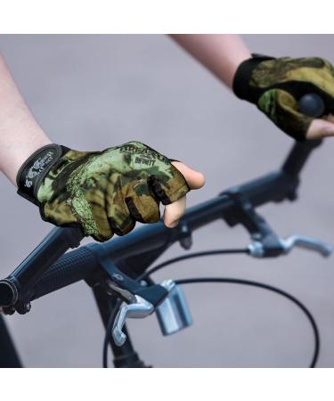 THKFISH Camouflage Fishing Gloves for Men - Perfect Hunting & Landing Gloves - Great Gift for Pike Fishing - 1 Pair of Durable Fishing Accessories - Buy Online on GoSupps.com