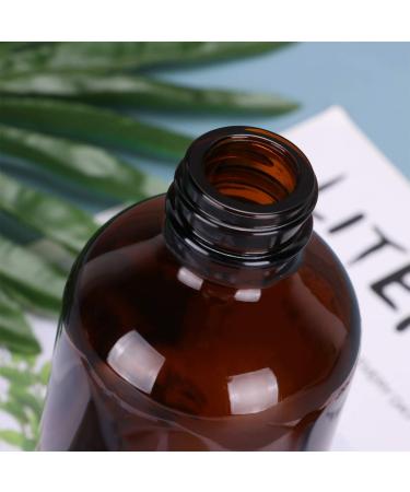 Buy Zerodeko 2pcs Empty Sub Bottle - 500ml Brown Cosmetics Holder for Travel & Storage | International Shipping - Buy Online on GoSupps.com