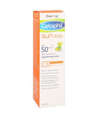 CETAPHIL Sun Daylong Kids SPF 50+ Liposomal Lotion - 150ml | Buy Online for International Shipping - Buy Online on GoSupps.com