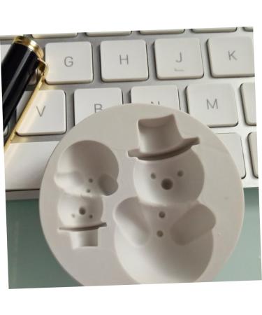 Zerodeko Capacillos para Cupcake Santa Claus Candy Silicone Ice Cube Trays Baking Cupcake Pan Silicone Candy Molds Candle Molds Snowman Candy Mold De para Gelatinas White Chocolate Decorate - Buy Online on GoSupps.com