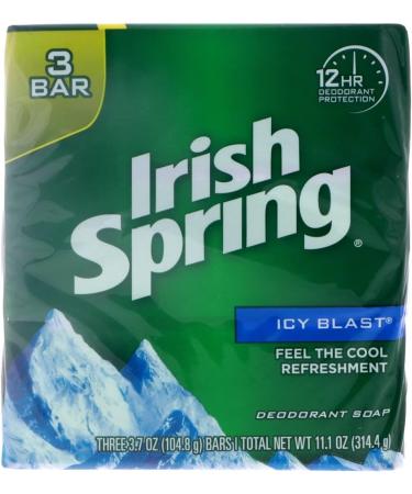 Buy Irish Spring Icy Blast Bath Bars - 4 oz Pack of 6 | International Shipping - Buy Online on GoSupps.com