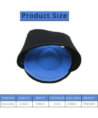 3 Pairs Arch Support Compression Cushion Wraps for Plantar Fasciitis Relief - Men and Women - Buy Online on GoSupps.com