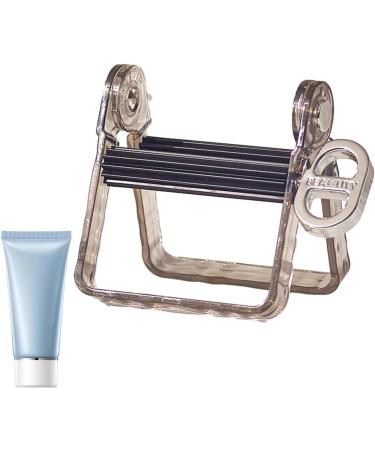 Toothpaste Holder Stand No Drilling Toothpaste Dispenser and Squeezer Dispenser Tool Strong and Sturdy for Hand Cream Makeup Remover Dtt Black - Buy Online on GoSupps.com