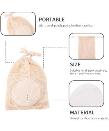 6-Hour Makeup Cleaning Pads | Reusable Cotton Facial Remover Pads - Eco-Friendly & Washable - Buy Online on GoSupps.com