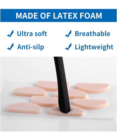 60Pairs Glasses Nose Pads Reusable Stick on Nose Pads for Glasses Adhesive Anti-Slip Foam Eyeglass Nose Pads Comfortably for Sunglasses Glasses (D-Shape) 60pairs Cream - Buy Online on GoSupps.com