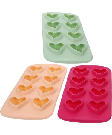 Zerodeko 6 Pcs Ice Cube Silicone Molds Chocolate Candy Fudge Molds Chocolate Mold Ice Tray Ice Box Soap 21X10.4X3cmx2pcs Assorted Colorx2pcs - Buy Online on GoSupps.com