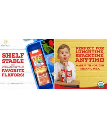 Organic Shelf-Stable Whole Milk boxes Horizon Whole Milk Single Serve 8.0 Fl oz (Pack of 6) Bundled with a Betrulight fridge Magnet Whole Milk - 6 Pack 1.42 l (Pack of 1) - Buy Online on GoSupps.com