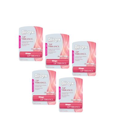 Blistex Lip Vibrance Lip Protectant 0.13 oz (Pack of 5)