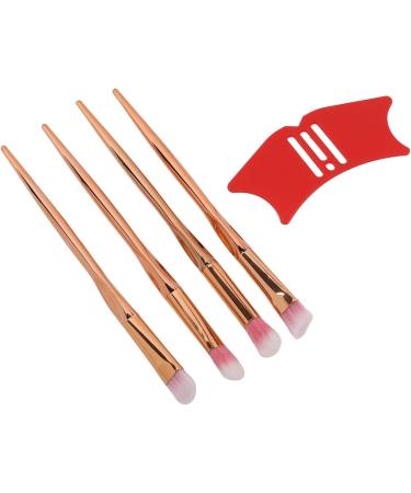 Eyeliner Stencil Silicone Mascara Stencil 4 Piece Brush Easy Application Perfect Fit for Travel - Buy Online on GoSupps.com